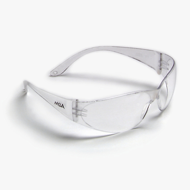 Westchester Safety Works CloseFitting Clear Plastic Safety Glasses