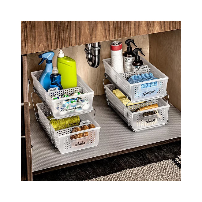 Madesmart Two Tier Organizer with Dividers