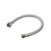 1/2-in x 3/8-in Dia x 12-in Braided Stainless Steel Compression Faucet Supply Line