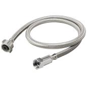 7/8-in x 3/8-in Dia x 20-in Braided Stainless Steel Compression Faucet Supply Line