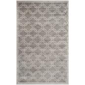 Safavieh Amherst 5-ft x 8-ft Grey and White Area Rug