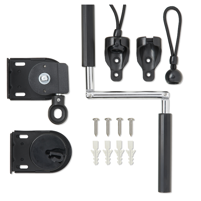 Outback 90 Polyethylene Outdoor Roller Shade - 6-ft x 6-ft - Montecito