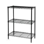 2-ft x 14-in Black Wire Shelf