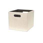 Bac de rangement Herrington en tissu de 10,69 po l. x 9,69 po H x 11,69 po  P. par allen + roth, gris