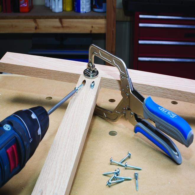 Kreg 3-in Wood Handscrew Clamp with Automaxx Technology