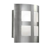 Portfolio 6-1/2-in W 1-Light Satin Nickel Pocket Wall Sconce