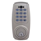 Gatehouse Electronic Keypad Deadbolt - Satin Nickel