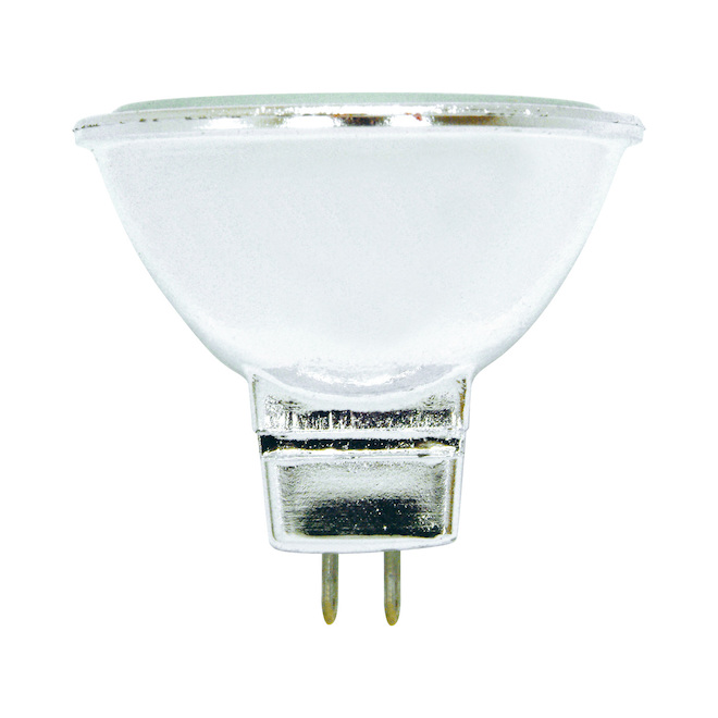 Ampoules halogènes MR16 à culot GU5.3 de GE pour intérieur et extérieur, 50 W, blanc chaud, paquet de 3