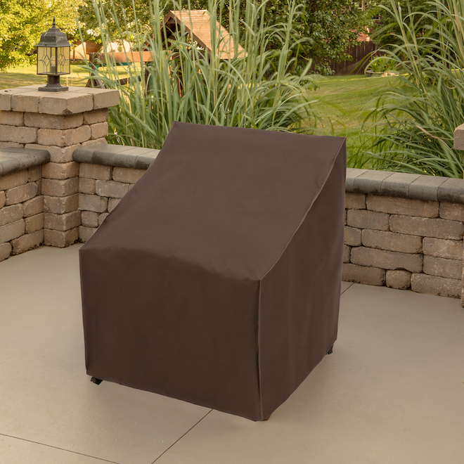Armor All Oversized Patio Chair Cover - 35 x 33 x 36-in - Brown
