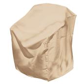 Stacking Patio Chair Cover - 30-in x 27-in x 48-in - Tan