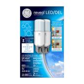 Ampoule DEL Bright Stik(MC), blanc doux, 10 W, 2/pqt