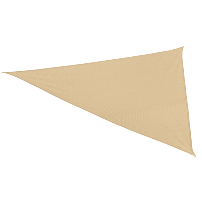 Voile d'ombrage triangulaire de 11,83 pi par Coolaroo, amande