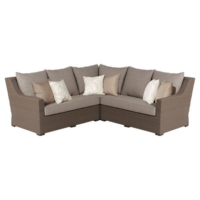 Allen Roth Hawkesbury Patio Sectional, Rona Belleville Patio Furniture