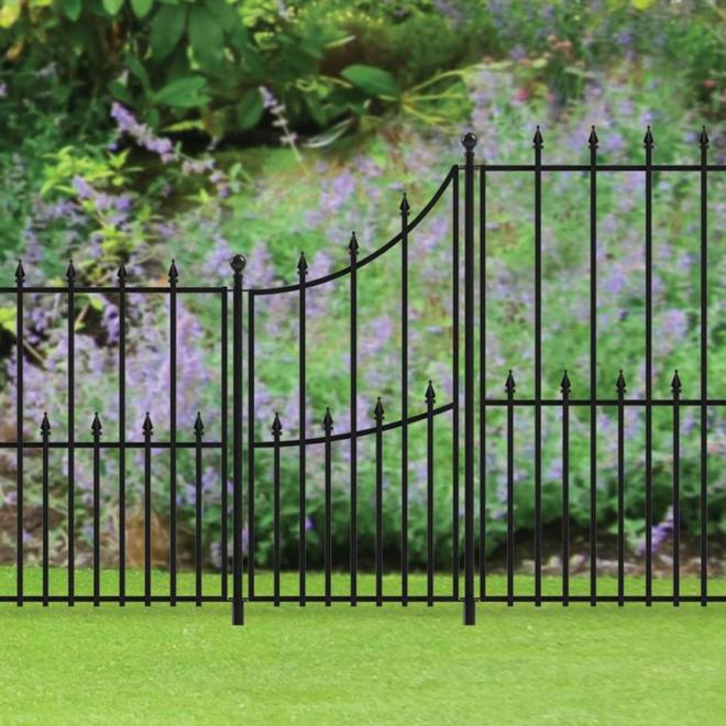 No Dig Grand Empire 3.36-ft x 4.11-ft Powder-Coated Steel Transition Unit