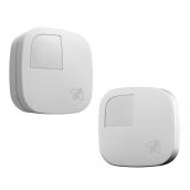 Capteurs de température intelligents ecobee, blanc, 2/pqt