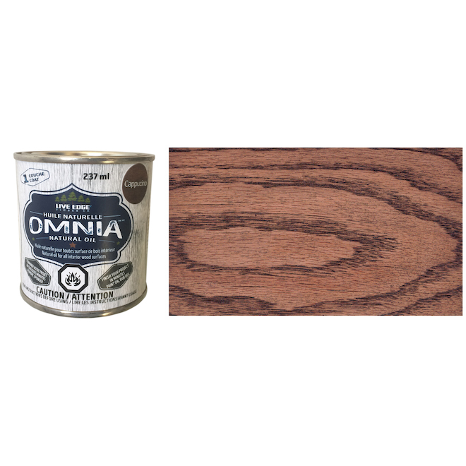 Live Edge 237ml Omnia Natural Wood Oil