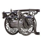 Wall-Mounted Decorative Hose Reel with Guide - 125' Capacity