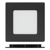 Trenz ThinLED Square Recessed Light - 40 W LED - Dimmable - 4-in - Black