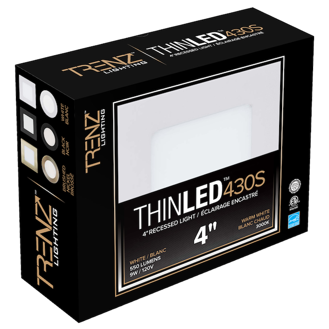 Trenz lighting thin store led 3000k