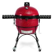 BBQ portatif au charbon Kamado Joe «Big Joe», 24