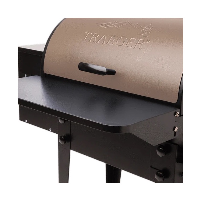 Traeger Pellet Grills Folding Front Shelf for 20 Series Grills BAC361