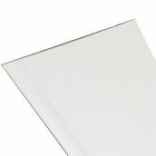 Zip-Up 12-in x 12-ft White Serrated Under Deck Ceiling Panel