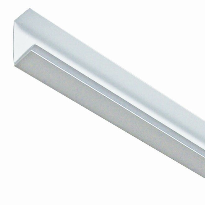 Zip-Up White PVC 12-ft Wall Trim