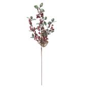 Pick - Red Berries with Pine Cones - 29" - Red and Green