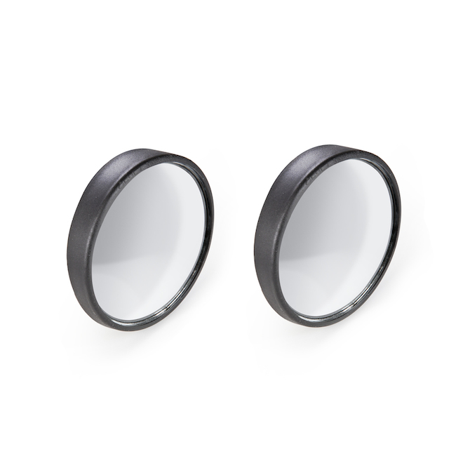 Reese Towpower 3-in Round Adjustable Convex Mirror, Pair