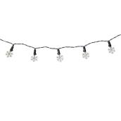 Set of Lights - Snowflake Pattern - 20 Snowflakes - 6.3'