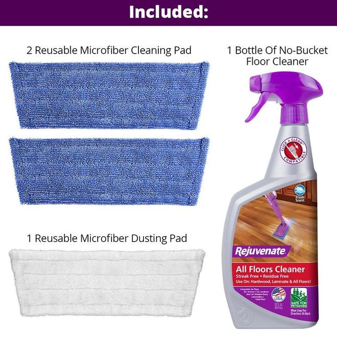 Rejuvenate Rejuvenate Hardwood Laminate Floor Care System