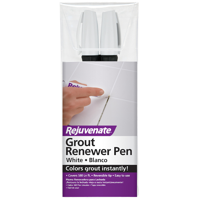 Rejuvenate Lot de 2 stylos rénovateurs de coulis blancs