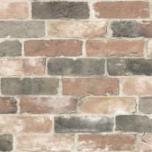 NuWallpaper Newport Reclaimed Brick Peel and Stick Wallpaper