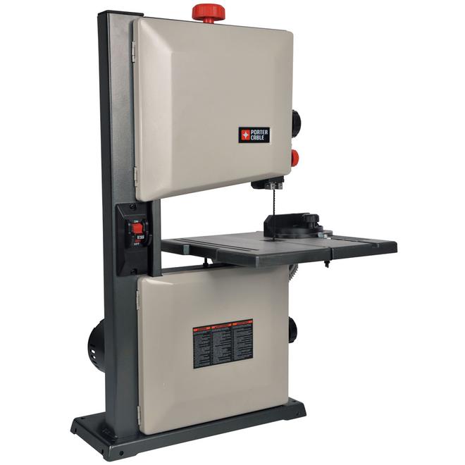Porter-Cable Stationary Band Saw - 9-in Throat Depth - 60° Cutting Angle - 2.5-A Induction Motor