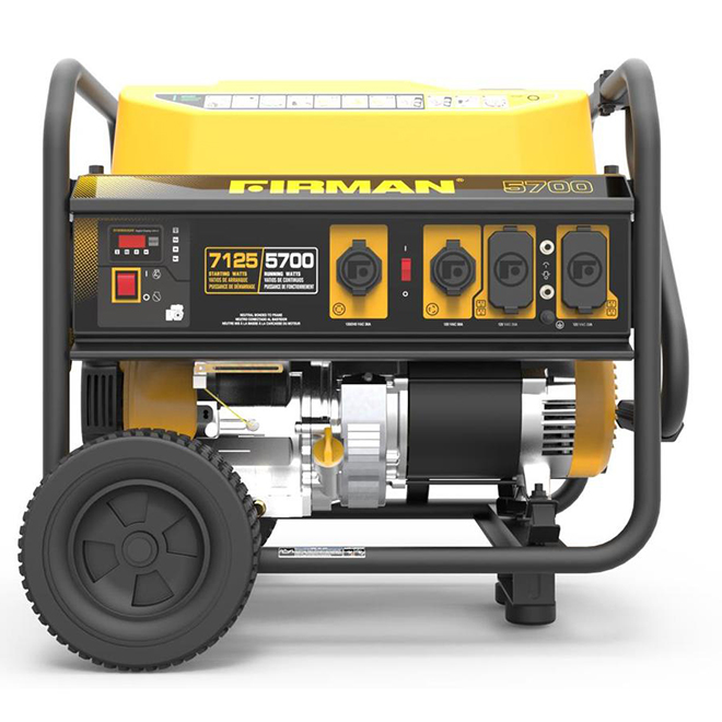 Firman Gas Portable Generator - 5700W - 6 Outlets