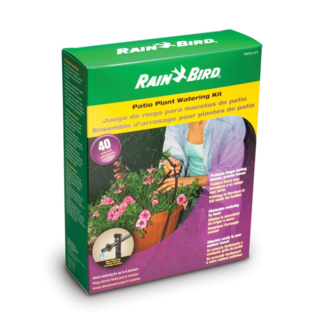 Rain Bird Drip Irrigation Patio Kit