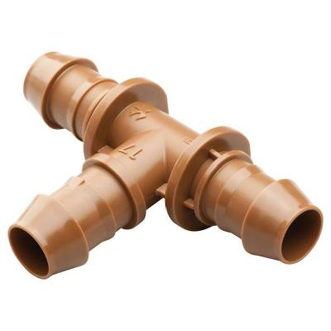 Rain Bird 4-Pack 0.5-in Acetal Drip Irrigation Barbed Tees