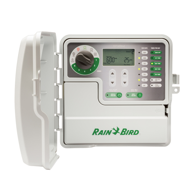 Rain Bird Simple to Set Digital 6-Station Indoor/Outdoor Irrigation Timer