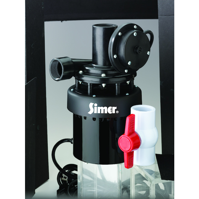 Simer 1/3 HP Automatic Utility Sink Sump Pump 2935B RONA