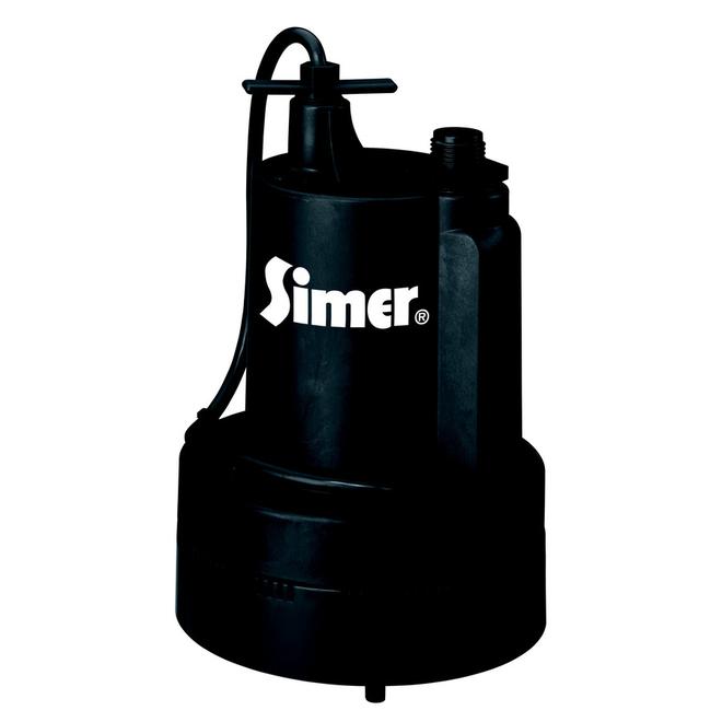 Simer 1/3 HP Submersible Utility Pump 235504 RONA
