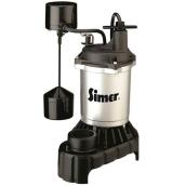 Simer 1/2-HP Submersible Sump Pump
