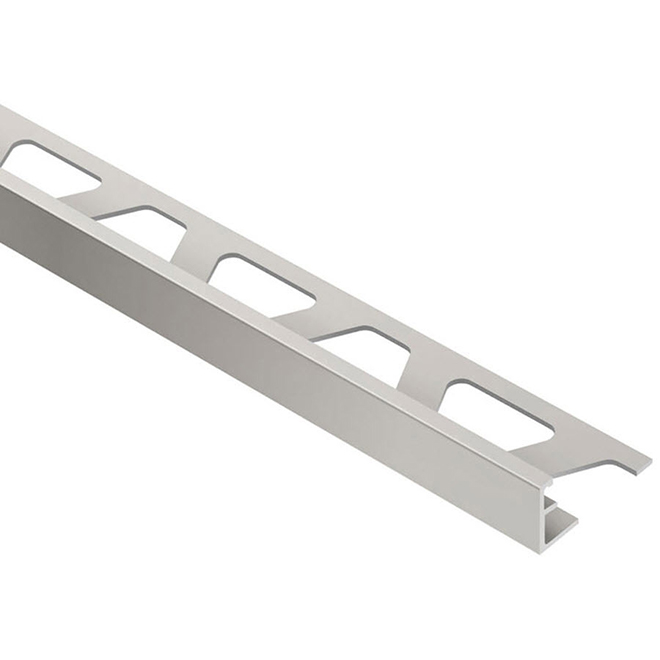 1/2" Tile Edge - Aluminum - Satin Nickel