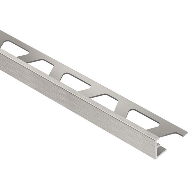 1/2" Tile Edge - Aluminum - Brushed Nickel