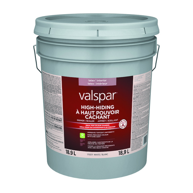 Valspar High Hiding Latex Primer 18,9 l Flat White