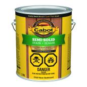 Cabot Pre-Tinted New Redwood Semi-Transparent Exterior Stain and Sealer in One 3.78 L