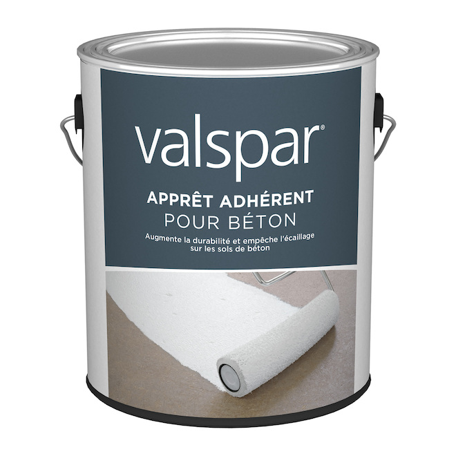 Apprêt liant à l'acryliquepour béton Valspar, 3,78 L