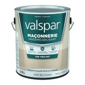 Imperméabilisant Valspar blanc mamtte (contenu net réel : 128 oz)