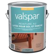 Peinture lustrée pour patio et plancher en acrylique gris pâle Valspar, 3,78 L