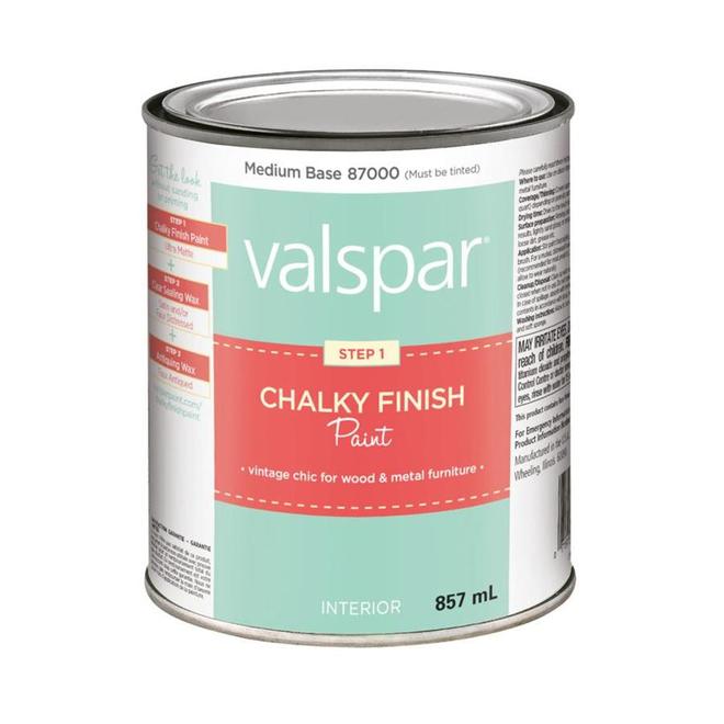 Valspar 857ml Chalky Finish Paint Step 1 RONA