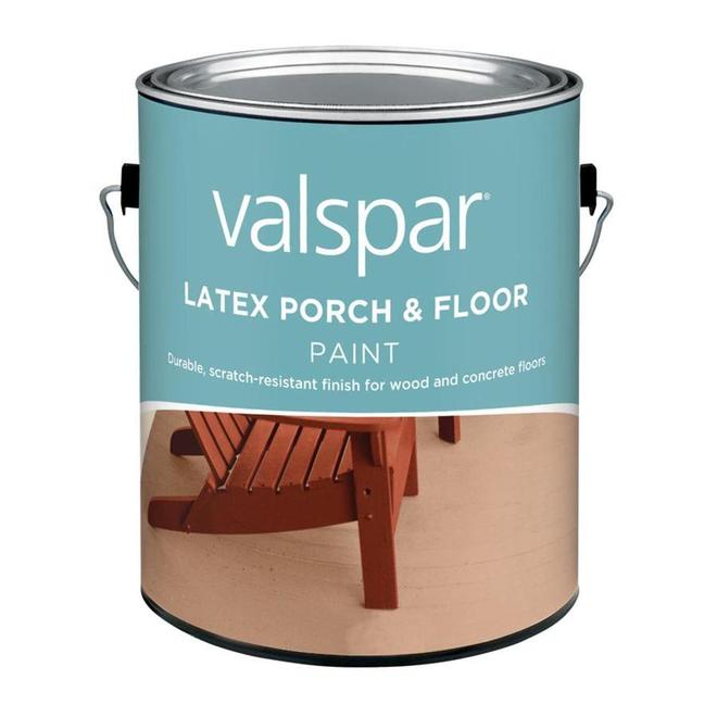 Valspar Utility Gray Gloss Interior or Exterior Porch and Floor